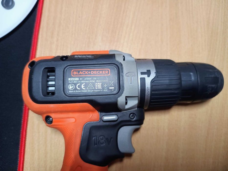 Акумулаторен винтоверт Black and Decker 18V