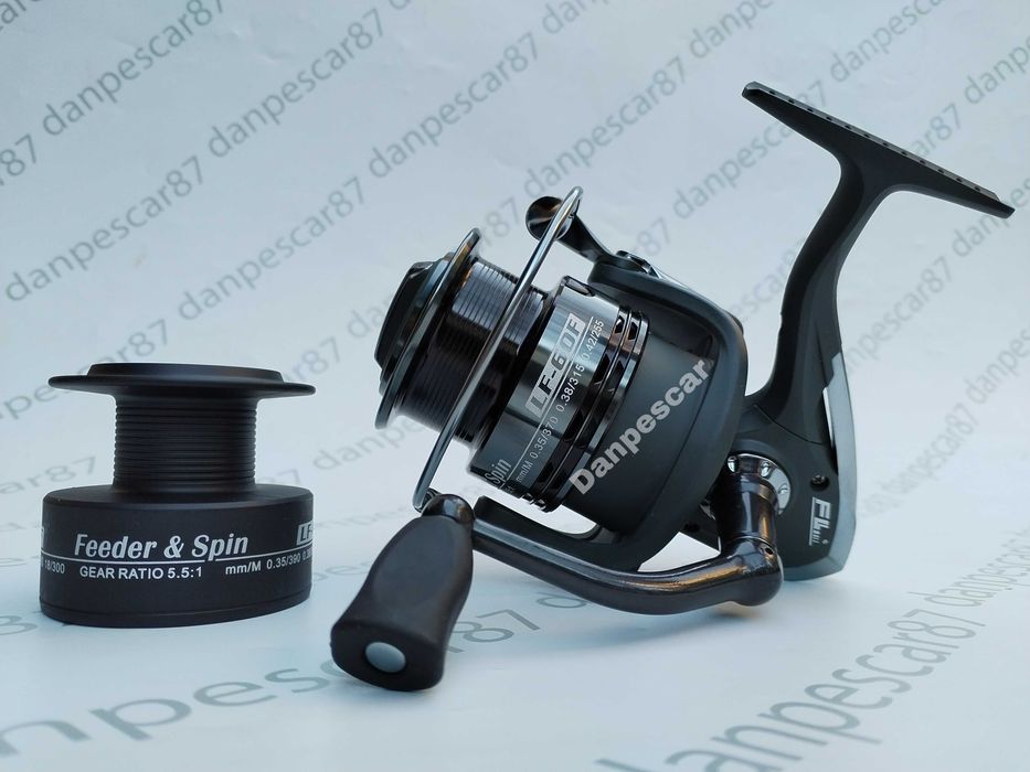 SET 4 Mulinete FL Feeder LF6000 tambur LONGCAST 10 rulmenti