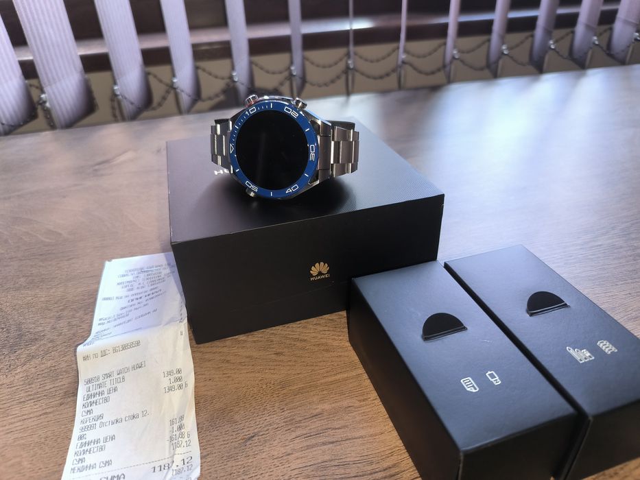 Huawei watch ultimate Blue Titanium