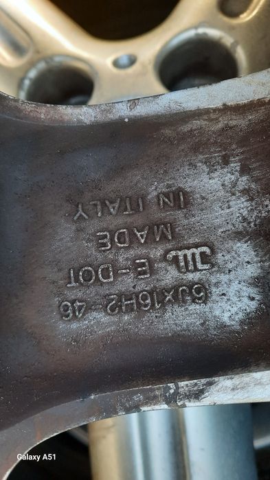 Ляти джанти с гуми 5×112,16цола