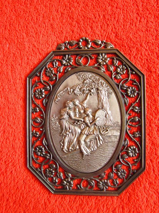 cadou rar metalic Tablou 3D si rama  detasabila colectie Germany 1970