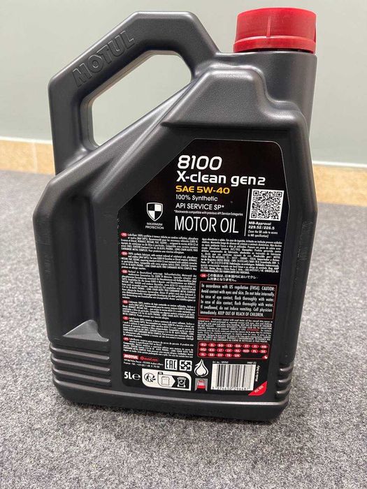 Motul 8100 X-clean gen2 SAE 5W-40