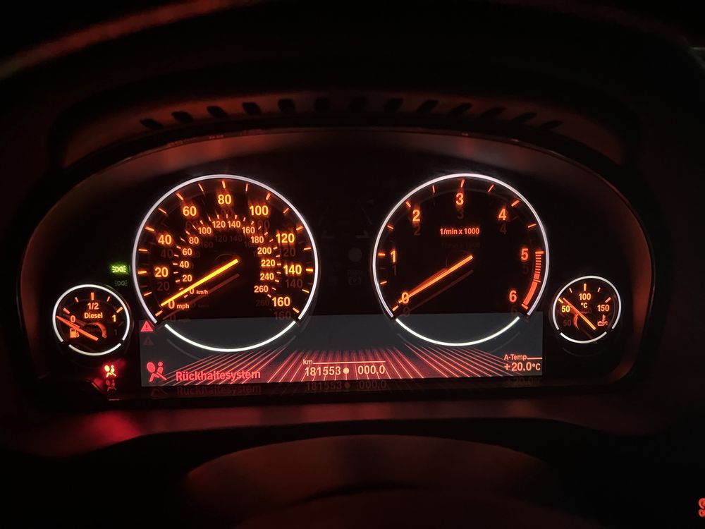 Полудигитално табло 6WA за BMW от F серията за ДИЗЕЛ
