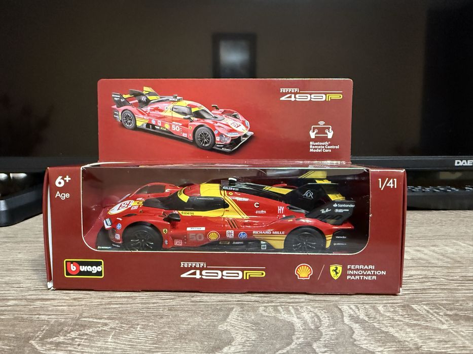 Shell- Ferrari 499P чисто нова