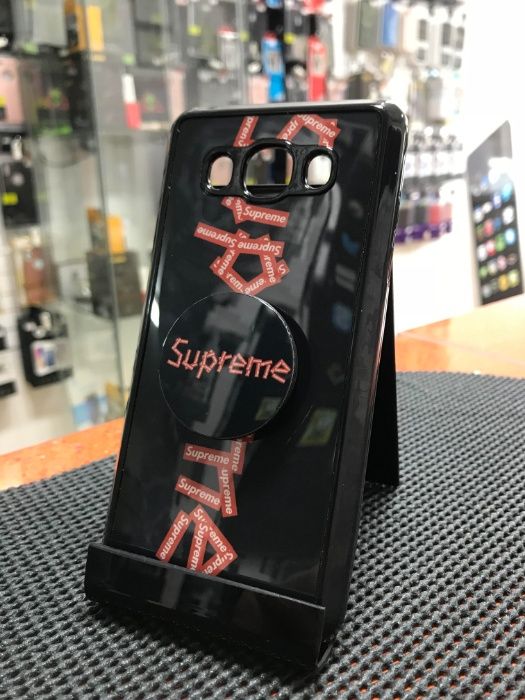 Husa de protectie Samsung Galaxy J5 2016, Supreme Negru-Rosu