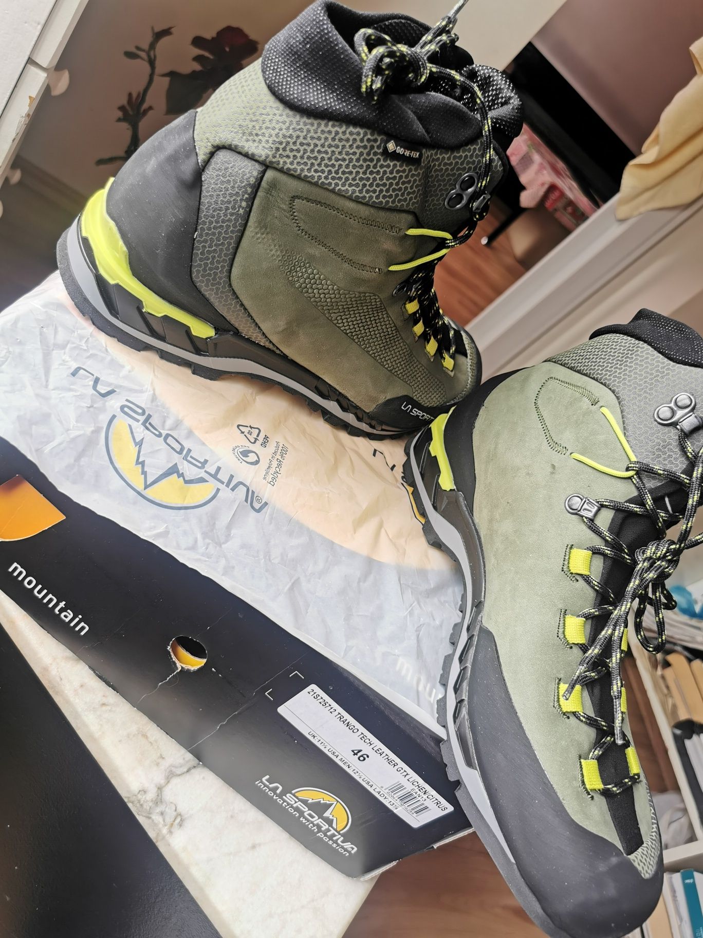 La Sportiva Trango Tech Leather GTX( EUR 46 number)