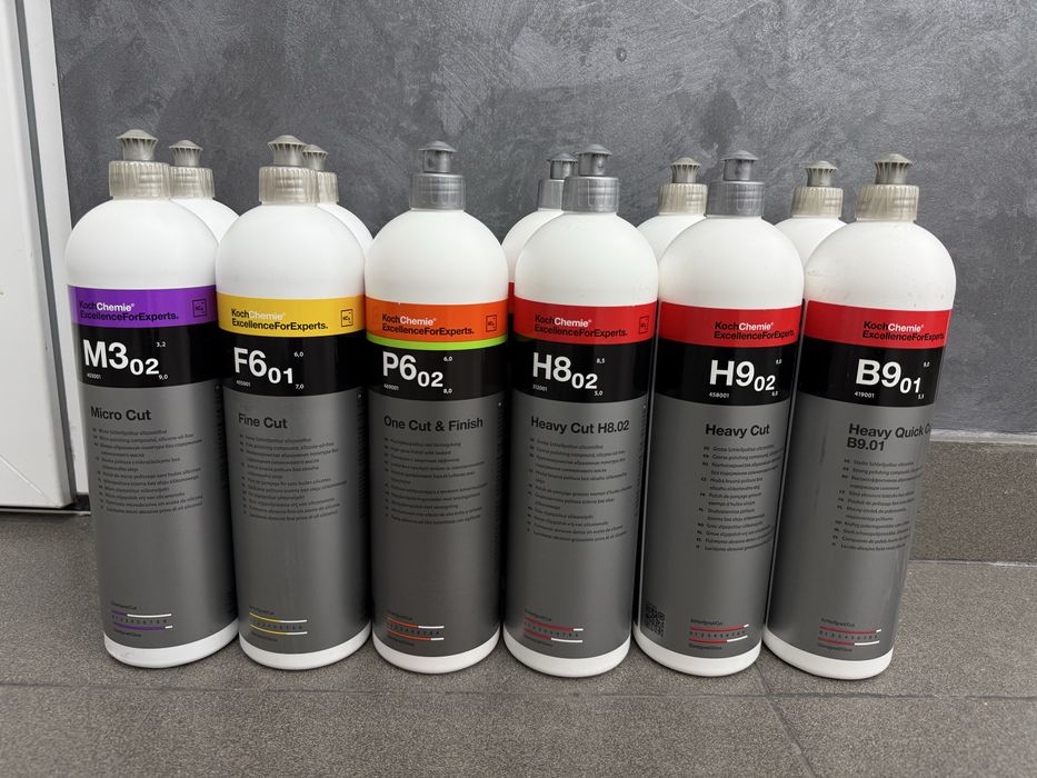 Polish Koch Chemie H8.02/ H9.02 / P6.02/ M3.02 / B9.01