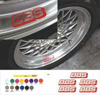 Bbs стикер vw vag bmw audi rs lm rc r