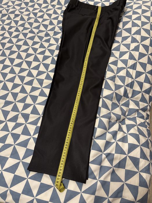 Costum barbatesc Zara mar L 100% lana stare excelenta