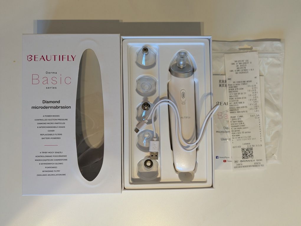 Уред за почистване на лице Beautifly B-Derma Basic