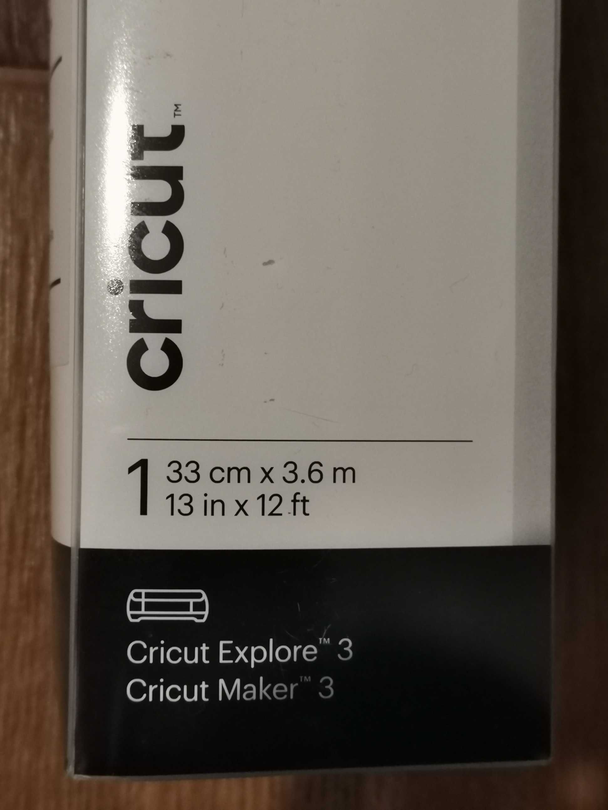 CRICUT -Vinil permanent rola 3,6m/33 cm pt. Maker 3, negru