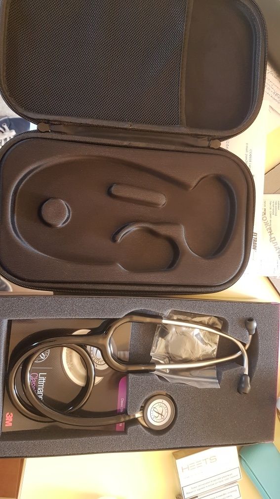 Стетоскоп Littmann Classic III и Калъф - твърд Мини