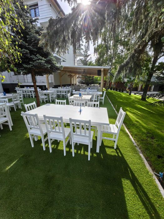 Scaune și Mese Lemn Masiv restaurant, living direct de la producator