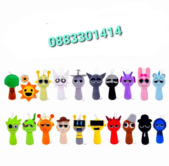 Sprunki Плюшени играчки Спрънки