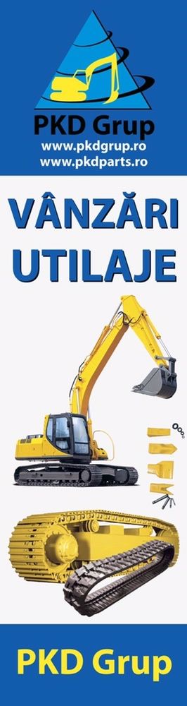 Șenile de cauciuc pentru miniexcavatoare JCB, Komatsu, Hanix, Volvo