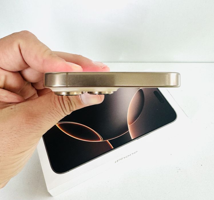 Като НОВ! iPhone 16 Pro Max 256GB Desert Titanium ГАРАНЦИЯ!