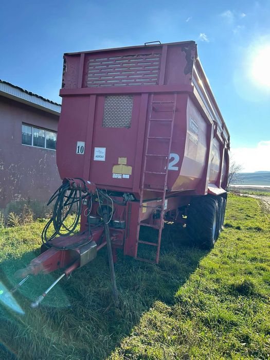 Remorca agricola transfer monococa Krampe Big Body 800 27 de t