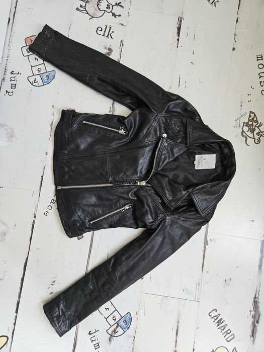 НАМАЛЕНО!!! Дамско кожено яке Goosecraft