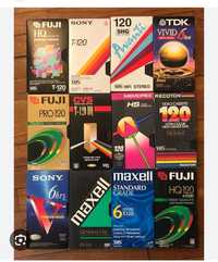 Casete video VHS diverse