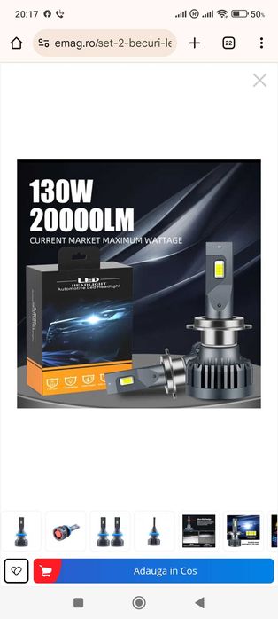 Leduri auto H7 si H11