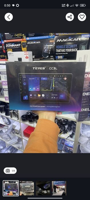 Teyes CC3L 4/32 оригинал 6 oy ishlatilgan qirilmagan