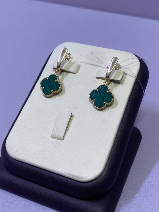 Серьги Van cleef/РАССРОЧКА/СТ24037