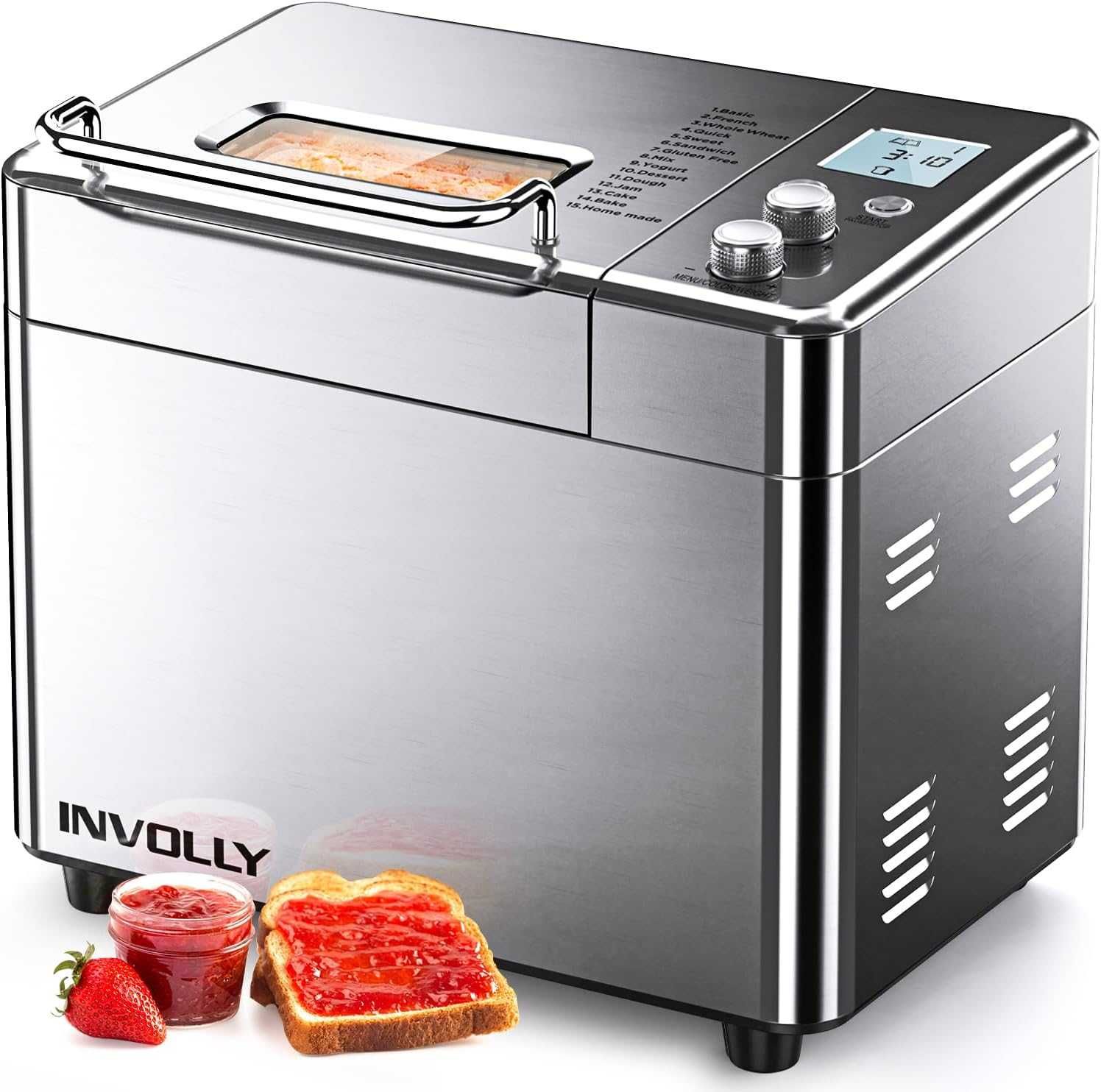 Хлебопекарна Involly BM8216-D 15 в 1 Втора употреба