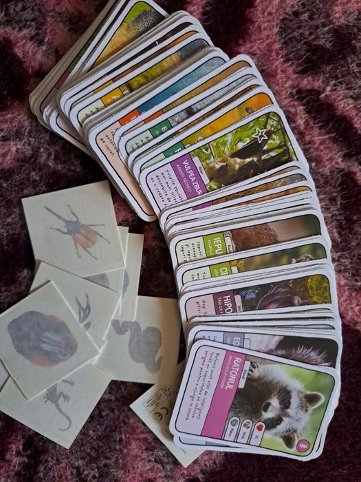 Expeditie in jurul lumii 2, catalog + boxa + set cartonase complet +