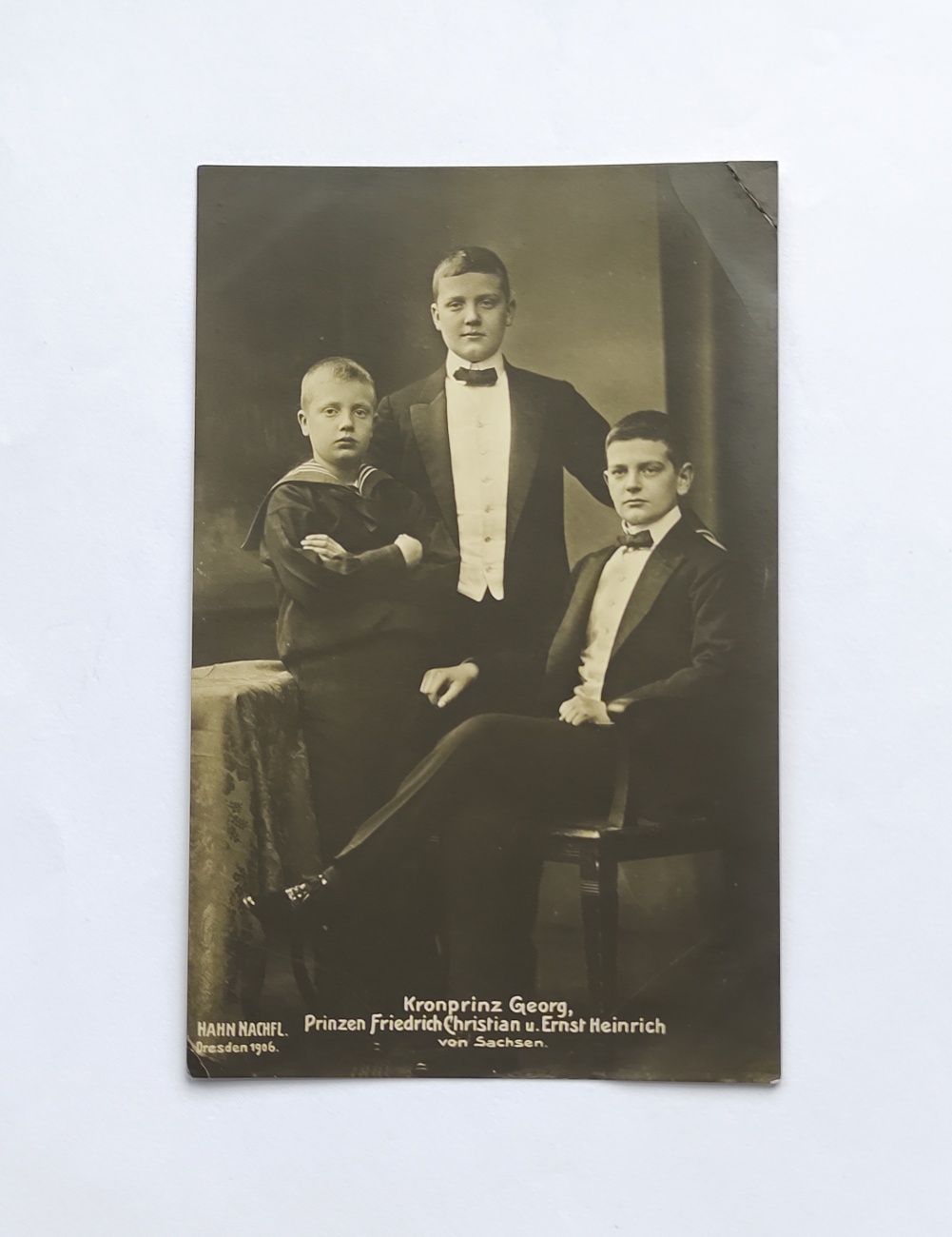 Carte postala fotografie veche de colectie Germania 1906 Casa Regala
