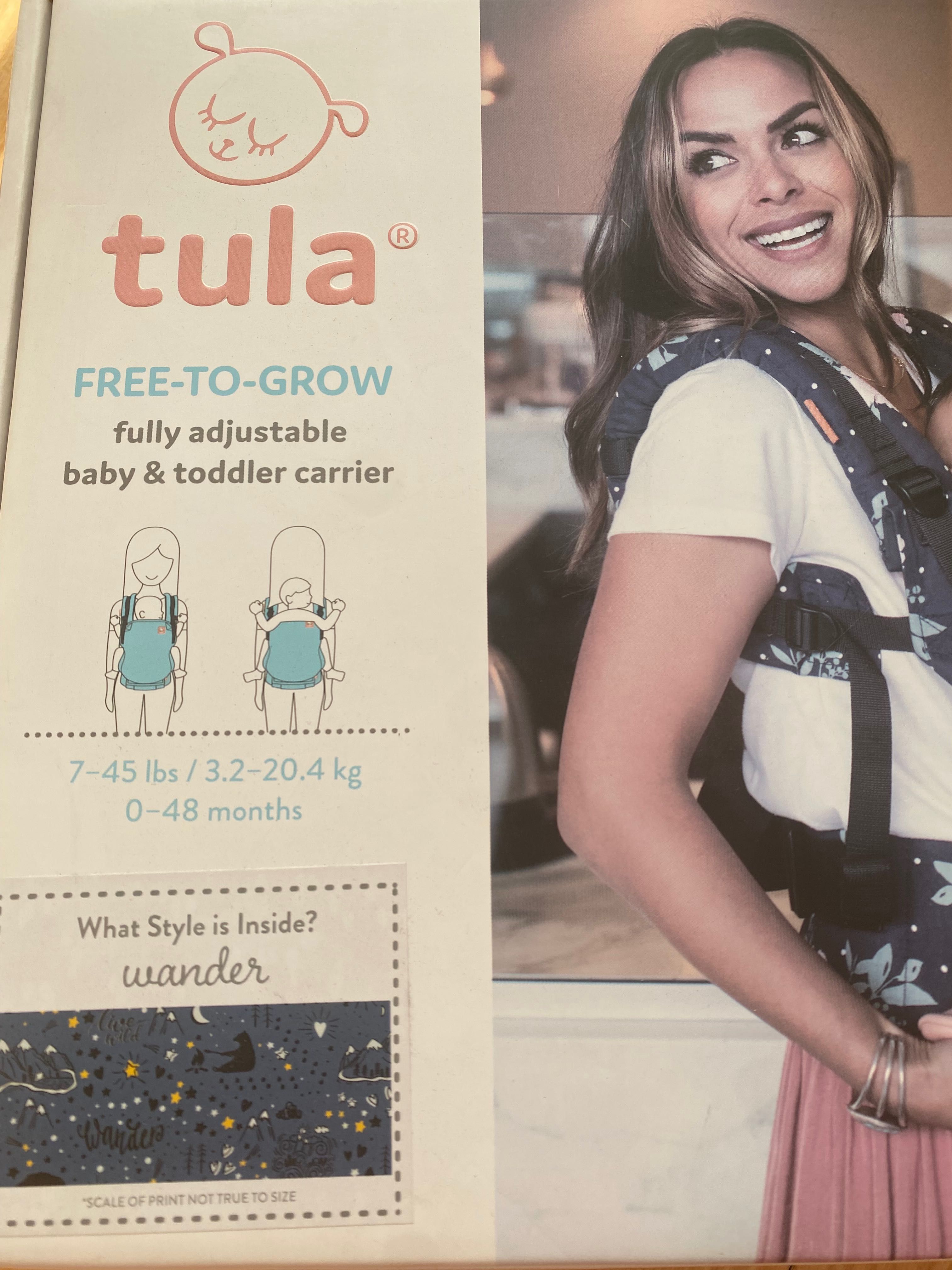 Ергономична раница TULA Free-To-Grow Camping