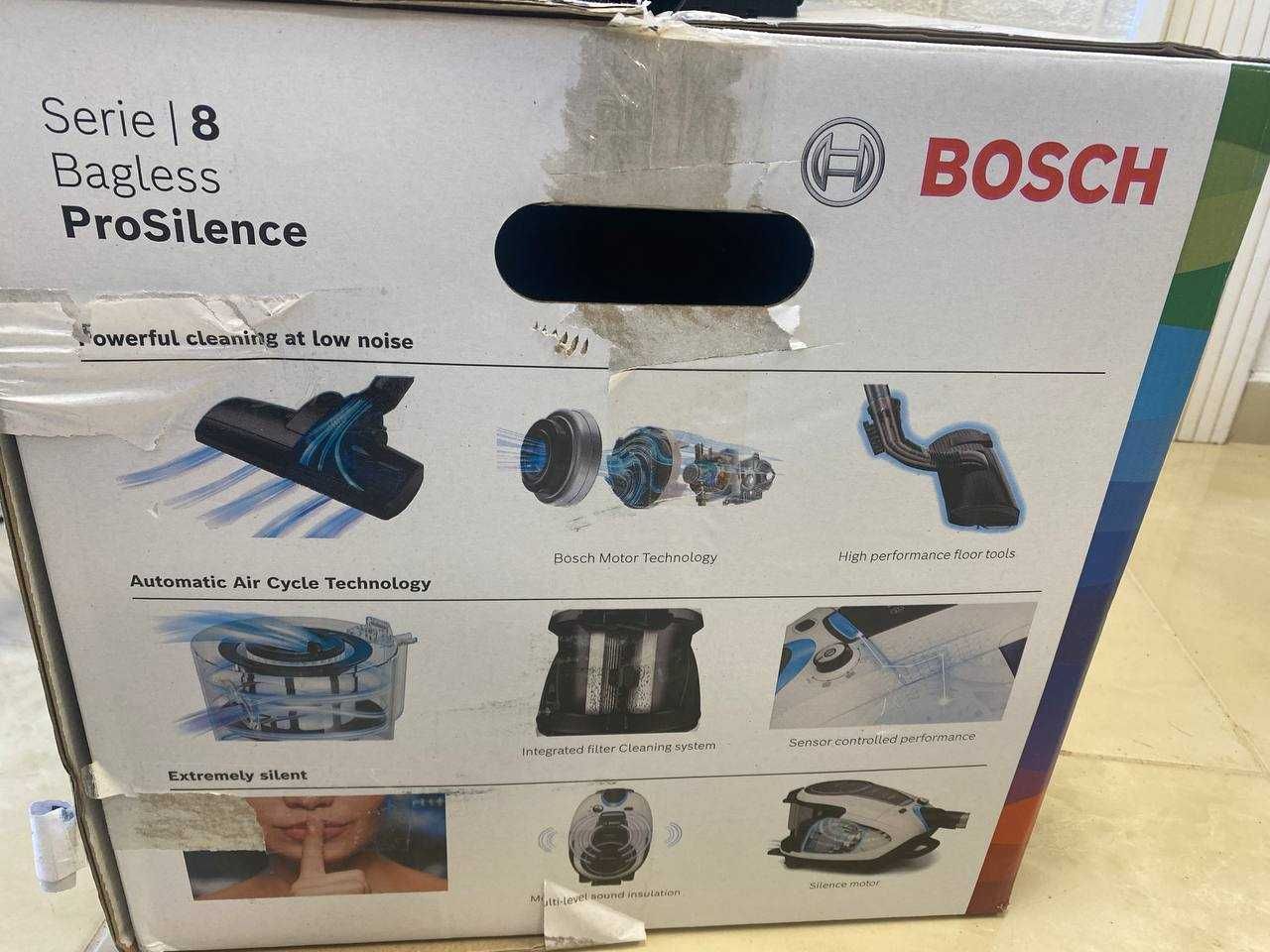Прахосмукачка без торба Bosch ProSilence Serie 8 BGS7MS64 3.0L 800W