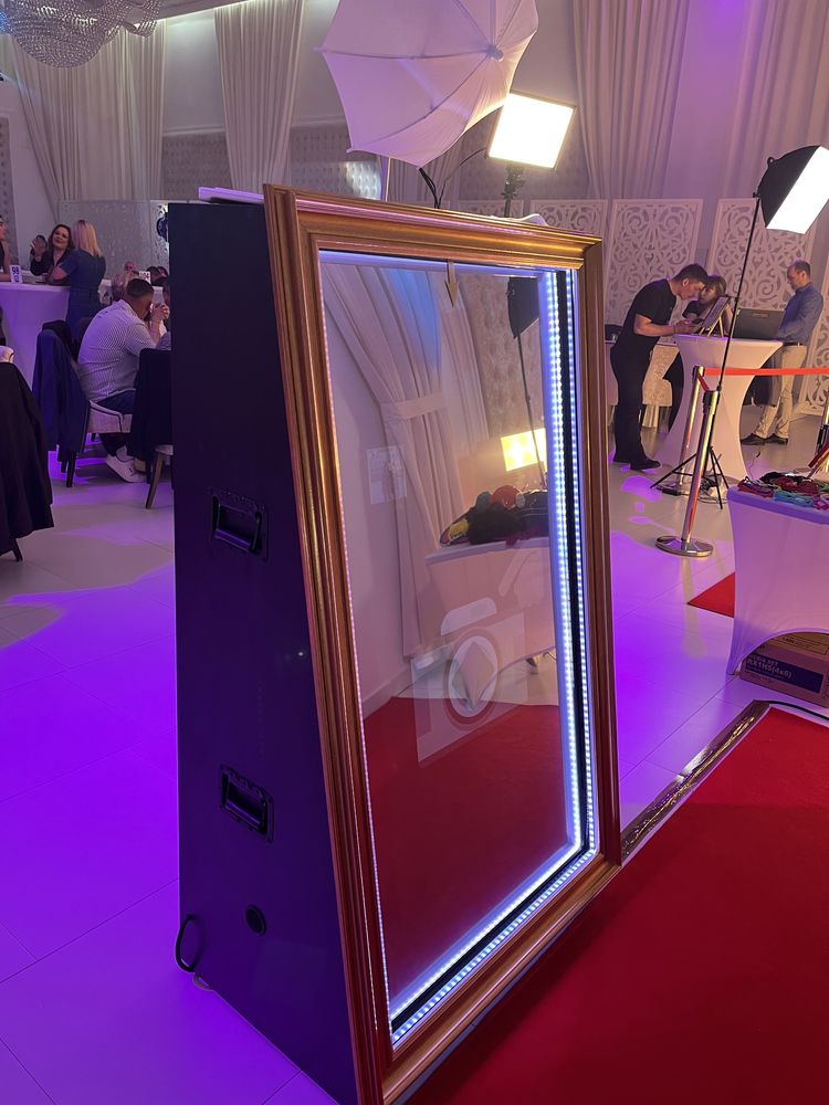 Oglinda magica/ 360 video booth/ photo booth/ fum greu