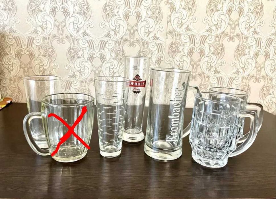 Пивные кружки 0.3 и 0.5 л  пивная кружка