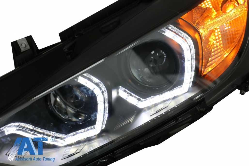 7. Faruri LED BMW Seria 3 F30 F31 M3-Look Montaj Gratuit Garantie 1 an