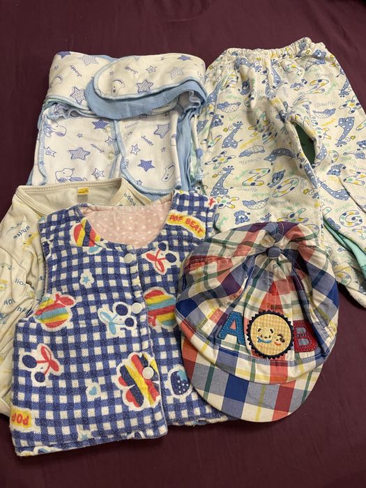 Одежда для новорожденных бесплатно отдам