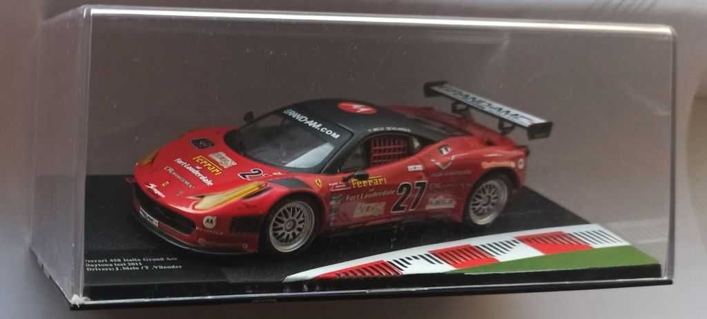 Macheta Ferrari 458 Italia Grand Am Daytona Test 2011- IXO/Altaya 1/43