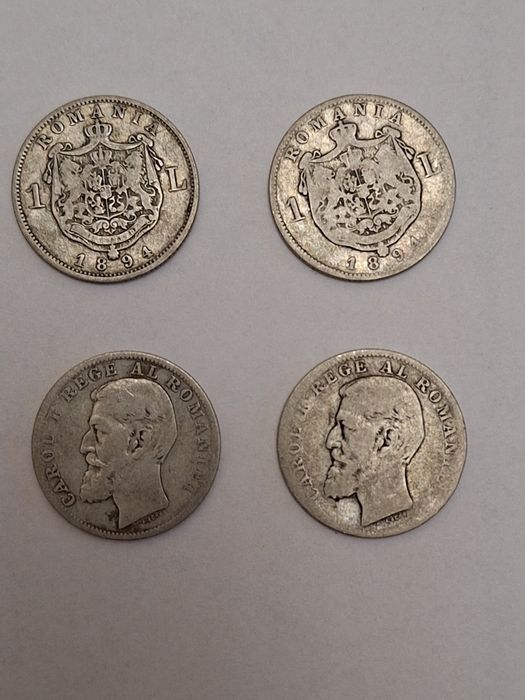 Moneda 1 leu 1894
