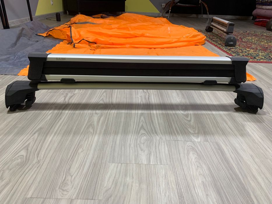 Багажник LUX на крышу в комплекте с креплением для Сноуборда и Лыж