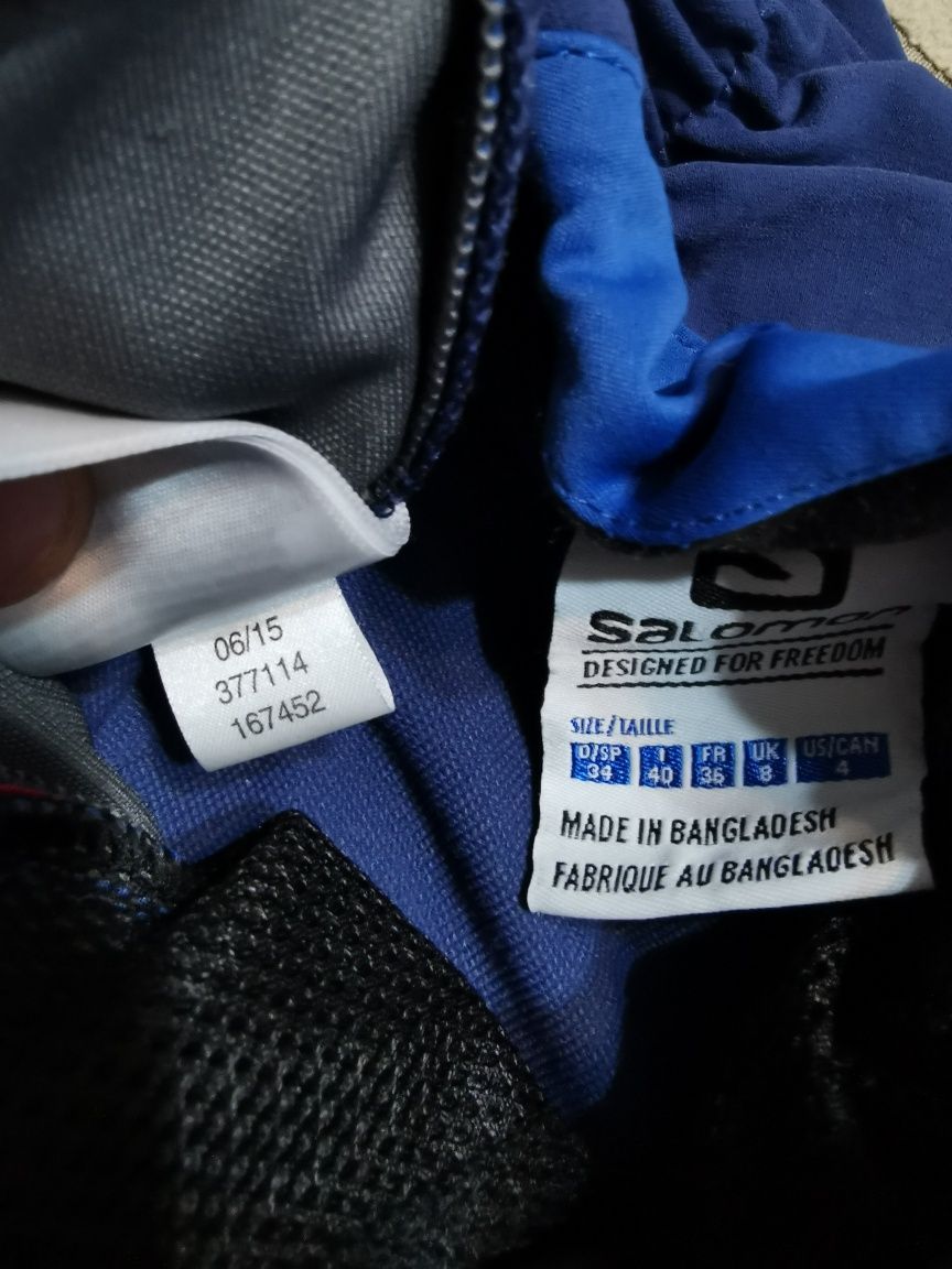 Pantaloni windstopper Salomon Xs damă outdoor