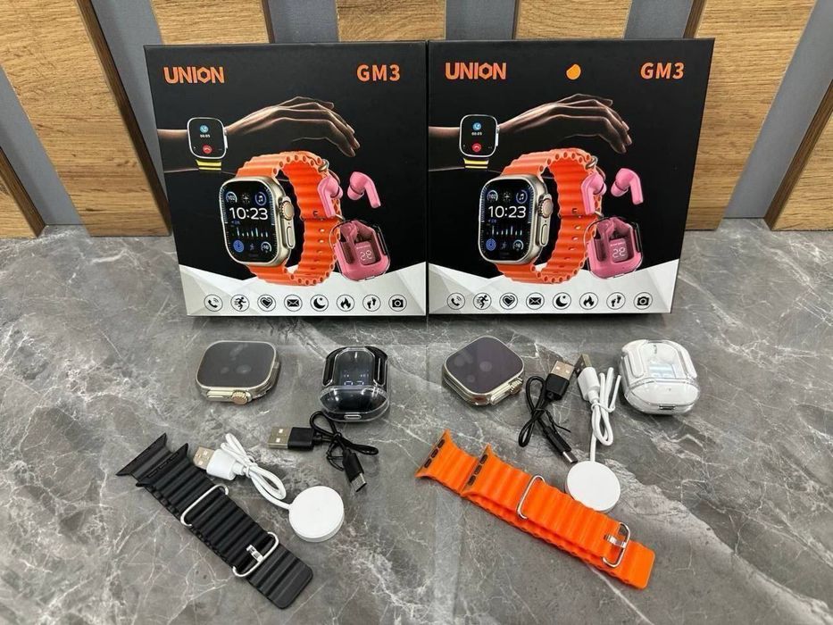 Подарочный набор смарт часов,эпл ватч,айрподс