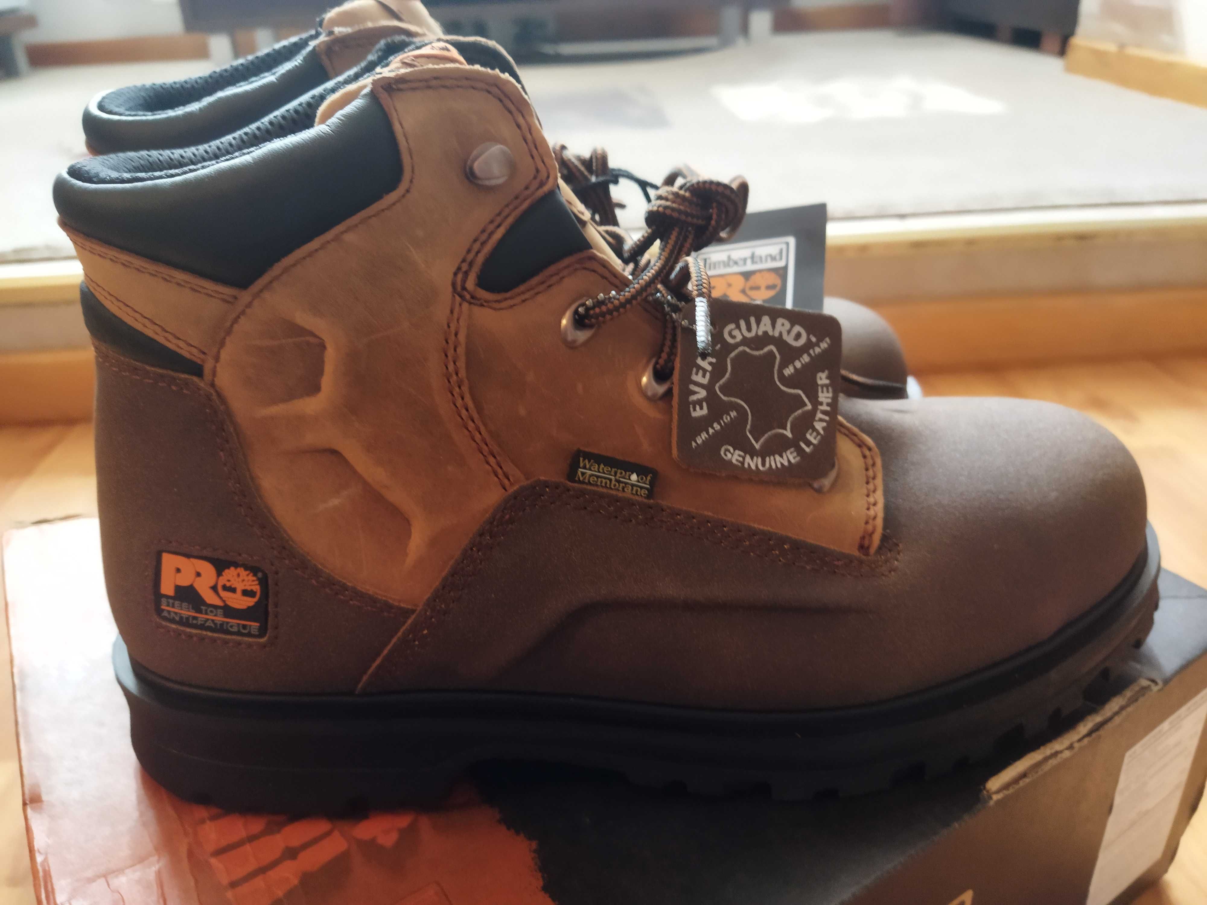 Ботинки Timberland Pro (США),термо,нубук,оригинал,новые,р-р 45