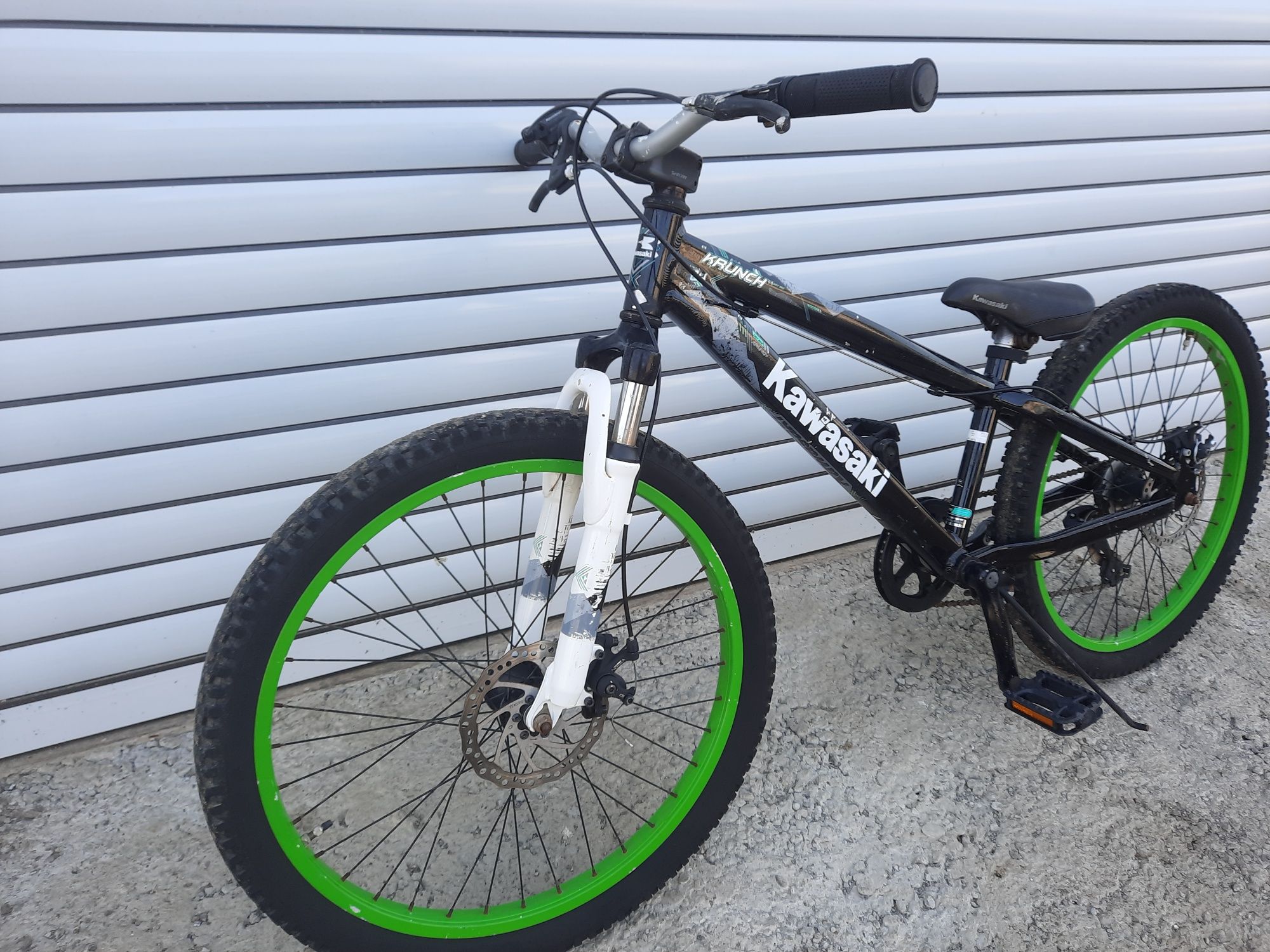 Bicicleta 24" Kawasaki Dirt Krunch,Aluminiu, pentru copii 8-11 ani.