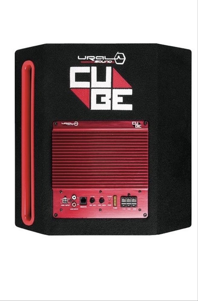 Продам сабвуфер урал cube asd 12 a, в идеальном состоянии, в комплекте