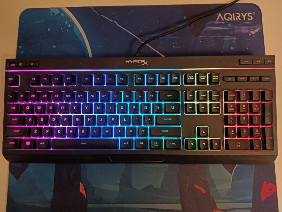 Tastatura gaming membrana Hyperx Alloy core RGB