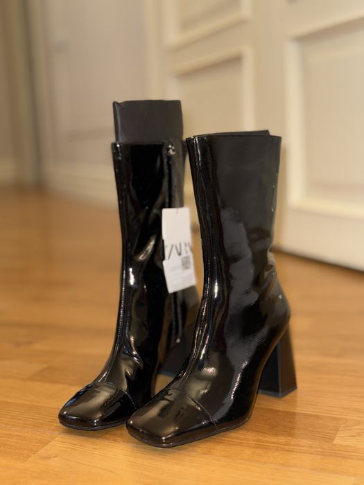 Сапоги осенние Zara