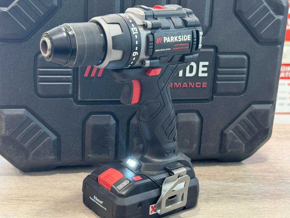 Акумулаторен винтоверт Parkside PABSP 20-Li C4 с батерия и зарядно