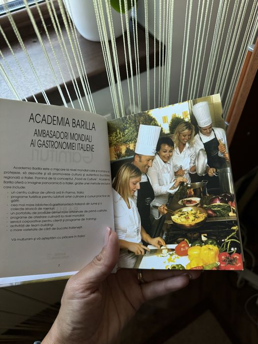 Carte retete garnituri, Barila