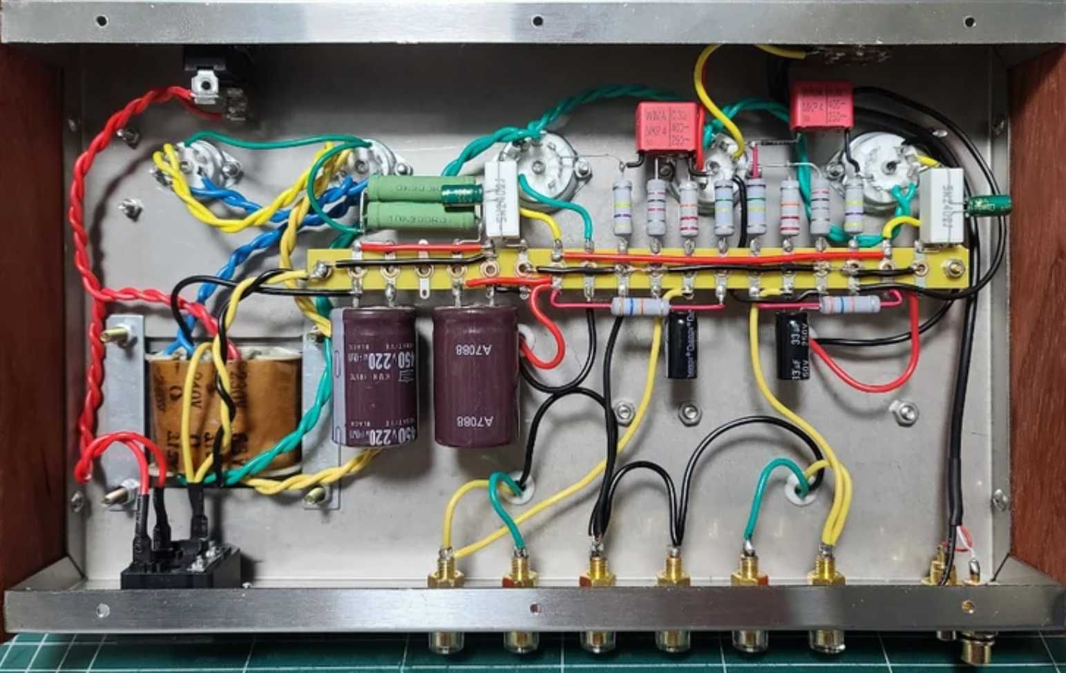 Набор для Сборки Лампового Усилителя  6Z4+6n2+6p1