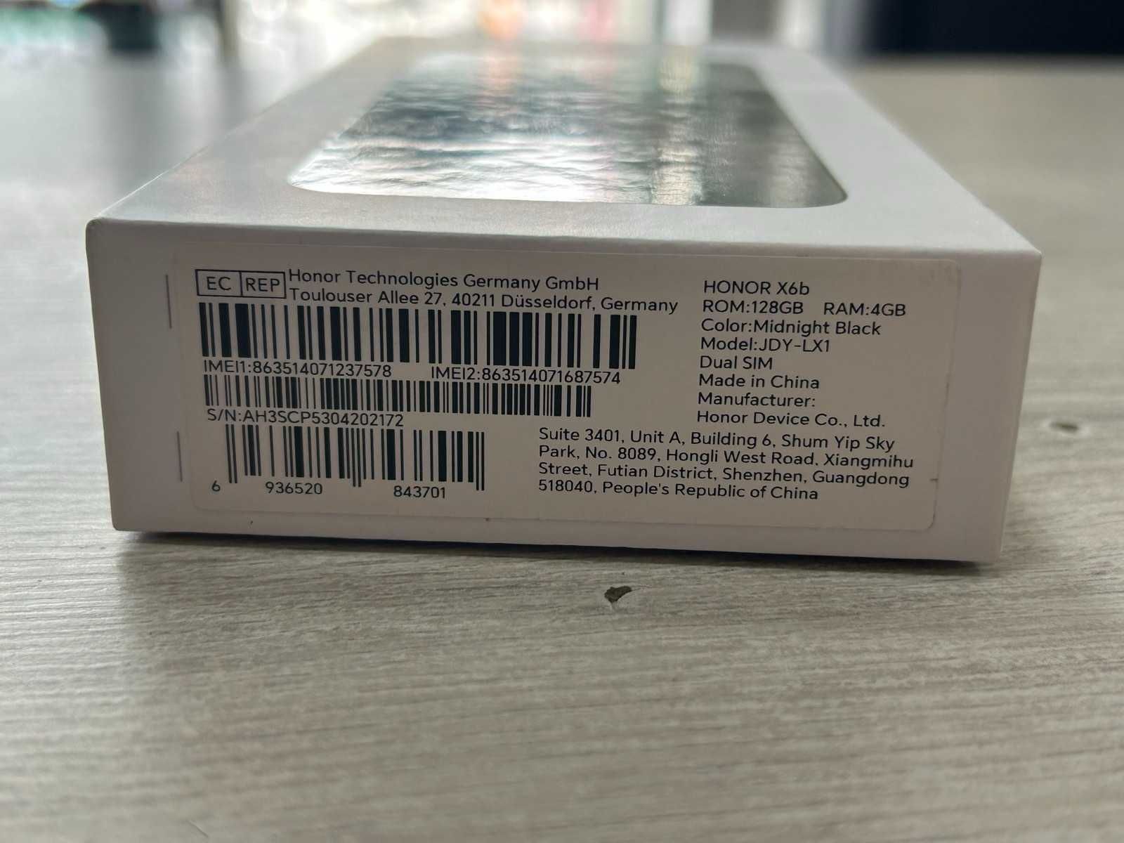 Honor X6b 128GB 4GB RAM Dual /Нов!