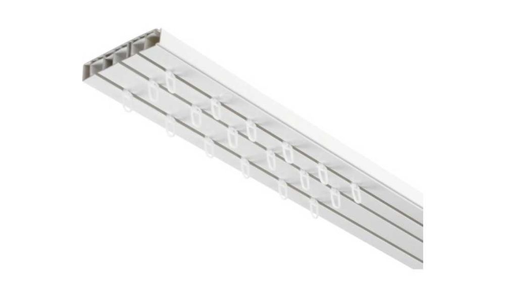 Vând perdea, draperie, șine cu roșu 820 cm